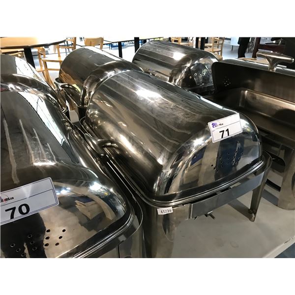 STAINLESS STEEL BUFFET FOOD WARMER