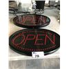 Image 1 : 2 LED HANGING OPEN SIGNS