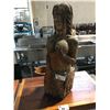 Image 2 : WOOD CARVING OF MERMAID/LADY 36"H X 13"W