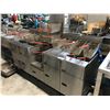 Image 1 : PITCO GAS  DUAL STATION STAINLESS STEEL DEEP FRYER 78"W X 30"D X 38"H