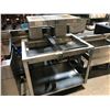 Image 1 : STAINLESS STEEL DUAL BREAD/PREP TABLE 44" W X 32"D X 56"H
