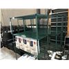 Image 2 : 6' GREEN 3 TIER METRO RACK