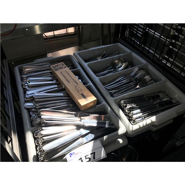 LOT OF MIXED FLATWARE