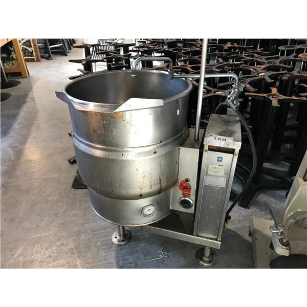 VULCAN TILTING ELECTRIC STEAM JACKETED KETTLE