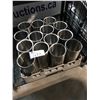 Image 1 : STAINLESS STEEL UTENSIL CONTAINERS