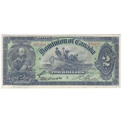 Dominion of Canada, $2.00 note 1897, VF