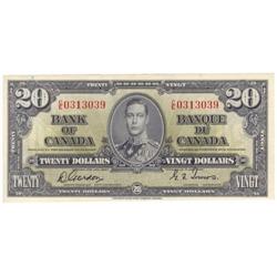 Bank of Canada, $20.00 note 1937, UNC,