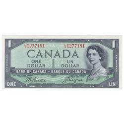 Bank of Canada, $1.00 Devil's Face 1954, UNC