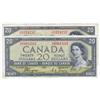 Image 1 : Bank of Canada, 2x$20 Devil's Face 1954 VF