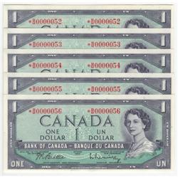 $1.00 Replacement note 1954, Choice Gem UNC