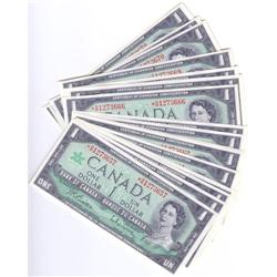 $1.00 Replacement note 1967, Choice UNC