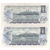 Image 2 : 2x$1 Replacement notes 1973, AU & VF