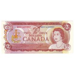 $2.00 replacement note 1974, CCCS AU-50