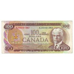 $100.00 replacement note 1975, F/VF