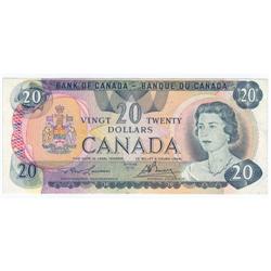 $20.00 Replacement note 1979, VF