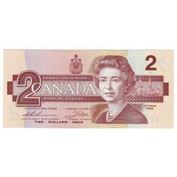 Bank of Canada, $2.00 note 1986, UNC-63