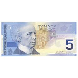 $5.00 Insert note 2003, Choice UNC