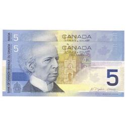 2 consecutive $5 Insert notes 2004, Gem UNC