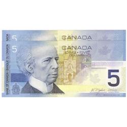 2 x $5.00 Insert notes 2005, Gem UNC