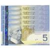 Image 1 : 5 consec. $5.00 Insert notes AU-UNC
