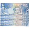 Image 2 : 5 consec. $5.00 Insert notes AU-UNC