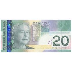$20.00 Insert note 2006, Gem UNC