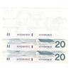 Image 2 : Bank of Canada $20 Error note 1991 Choice UNC