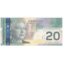 Bank of Canada $20.00 Error note 2004, VF