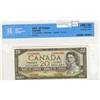 Image 1 : Bank of Canada $20 Specimen note 1954, UNC-60
