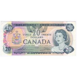 Bank of Canada $20 2 Digit Radar note 1979 VF