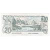 Image 2 : Bank of Canada $20 2 Digit Radar note 1979 VF