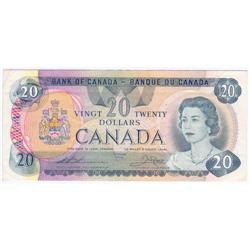 Bank of Canada $20 2 Digit Radar note 1979 VF