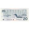 Image 2 : Bank of Canada $20 Radar note 1991, Gem UNC