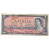 Image 1 : Bank of Canada $2.00 Test note 1954, VF