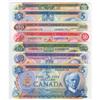 Image 1 : Bank of Canada 7 notes 1972, AU-UNC