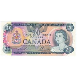 Bank of Canada $20.00 note 1979, UNC