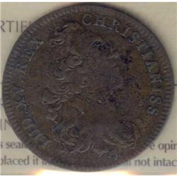 Breton # 515 French Colonies, 1755 ICCS F-12