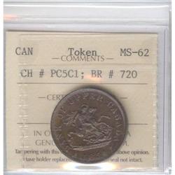 Breton # 720 Charlton # PC5C1, ICCS MS-62