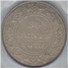 Image 2 : NFLD 50 Cents 1873, PCGS EF-40.