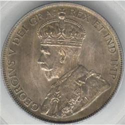 NFLD 50 Cents 1917c, PCGS MS-66.