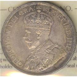 NFLD 50 Cents 1918c, ICCS MS-64.
