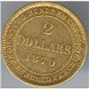 Image 2 : NFLD 2 dollar 1870, EF-45 Gold 2 Dots.