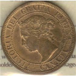 1 Cent 1888, ICCS MS-64 Red Repunched 8's