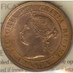 1 Cent 1898H, ICCS MS-64 Red.