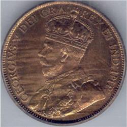 1 Cent 1915, PCGS MS-64RB, apx 75% red