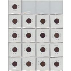 Small Cent Collection of 17 Georges V; read