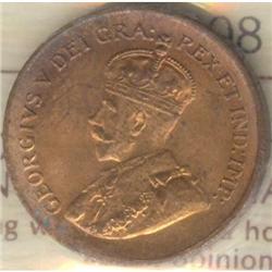 1 Cent 1927, ICCS MS-64 Red. PQ