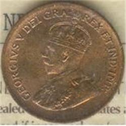 1 Cent 1930, ICCS MS-64; Red.