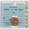 Image 1 : 1 Cent 1950, CCCS MS-65; Red.