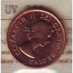 1 Cent 1962, ICCS MS-64; Red, Missing M
